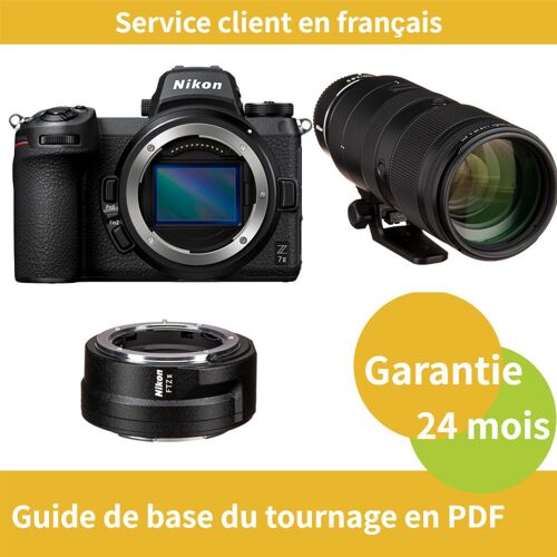 Nikon Z7 II Camera+Nikon Bague d'adaptation FTZ II+Objectif Nikon Z 70-200mm f2.8 VR S NIKKOR
