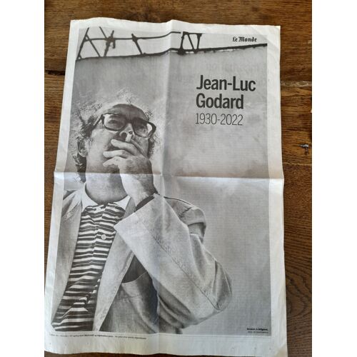 Cahier Du Monde 24164 Du 14/09/2022 Jean Luc Godart