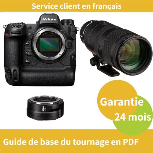 Nikon Z9 Camera+Objectif Nikon Z 70-200mm f2.8 VR S NIKKOR+Nikon Bague d'adaptation FTZ II