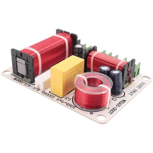 Diviseur de fréquence de haut-parleur à 3 voies 300W Distributeur de fréquence de filtre de filtre de croisement HiFi pour le bricolage à la maison