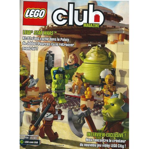 Lego Club Magazine Novembre  Decembre 2012