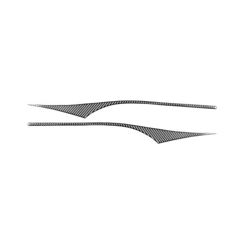 Carbon Fiber For 9th 2012-2015 Dashboard Cover Trim Sticker Interior Accessories Lhd