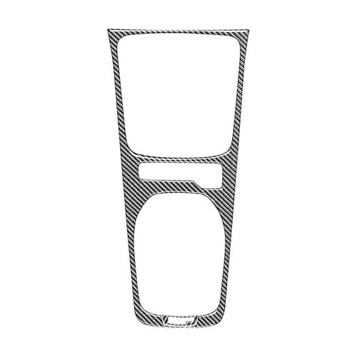 Carbon Fiber For 2010-2015 Center Console Manual Gear Shift Panel Cover Trim Interior Accessories L