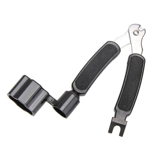 Integrated Bridge Pin Puller For Acoustic Instruments Pro Winder String Winder & Cutter Guitar Banj