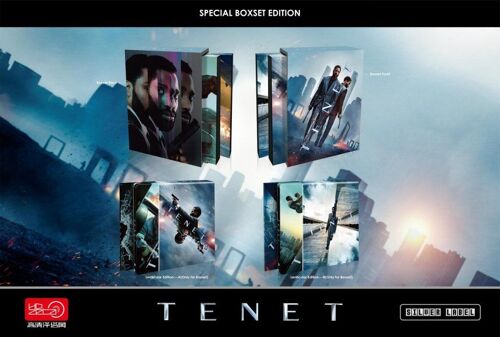 Tenet Édition Limitée(500ex) Hdzeta Silver Label Boxset 4k Steelbook
