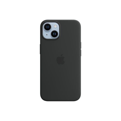 Apple - Coque De Protection Pour Téléphone Portable - Compatibilité Avec Magsafe - Silicone - Noir Minuit - Pour Iphone 14