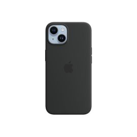 Apple - Coque De Protection Pour Téléphone Portable - Compatibilité Avec Magsafe - Silicone - Noir Minuit - Pour Iphone 14