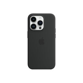 Apple - Coque De Protection Pour Téléphone Portable - Avec Magsafe - Silicone - Noir Minuit - Pour Iphone 14 Pro