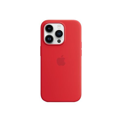 Apple - (Product) Red - Coque De Protection Pour Téléphone Portable - Avec Magsafe - Silicone - Rouge - Pour Iphone 14 Pro