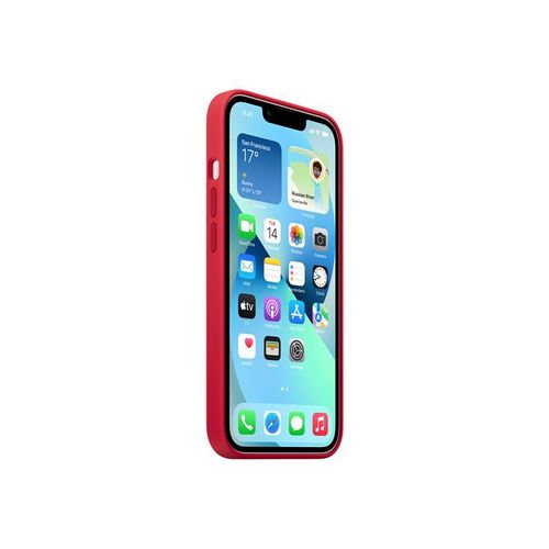 Apple - (Product) Red - Coque De Protection Pour Téléphone Portable - Avec Magsafe - Silicone - Rouge - Pour Iphone 13