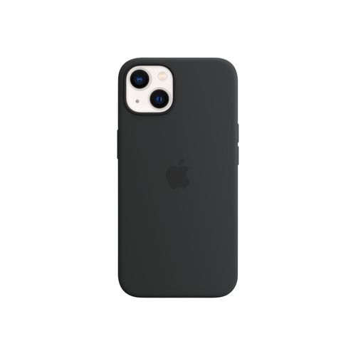 Apple - Coque De Protection Pour Téléphone Portable - Avec Magsafe - Silicone - Noir Minuit - Pour Iphone 13