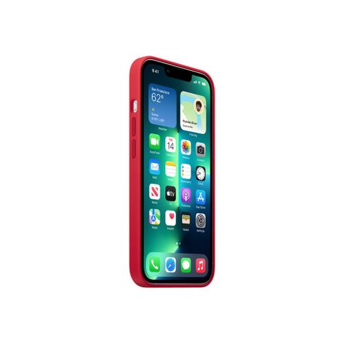 Apple - (Product) Red - Coque De Protection Pour Téléphone Portable - Avec Magsafe - Silicone - Rouge - Pour Iphone 13 Pro