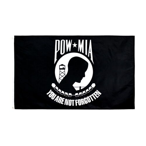 90x150 Cm Drapeau À Suspendre, 90x150cm, Vous N'avez Pas Oublié, Capitaine De La Guerre, Pow Mia Drapeau Haute Qualité ""Nipseyteko""