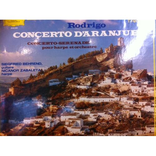 Concerto Aranjuez Siegfried Behrend Nicanor Zabaleta