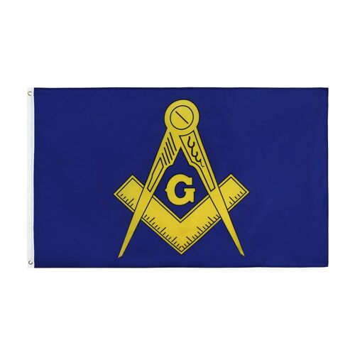 90x150 Cm Sensation Maçonnique 3x5 Douzaines, Freemascirculant Gratuit, Maçon Lodge Drapeau Haute Qualité ""Nipseyteko""