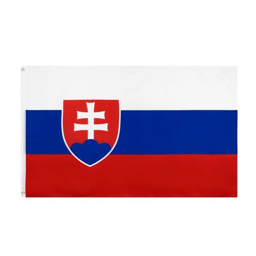 90x150 Cm Drapeau De La Slovaquie, 90x150cm, Svk Sk Slovenska Drapeau Haute Qualité ""Nipseyteko""