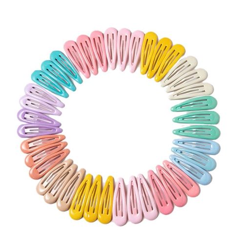 Pinces À Cheveux Pour Enfants, Barrettes À Pression, Épingles À Cheveux Mignonnes, Épingles À Cheveux, Document Bonbon, Accessoires Pour Bébés Filles, 40 Pièces 