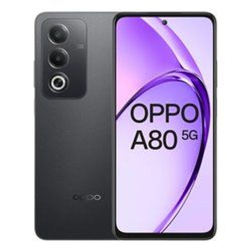 OPPO A80 5G 16,9 cm (6.67") Double SIM Android 14 USB Type-C 8 Go 256 Go 5100 mAh Noir