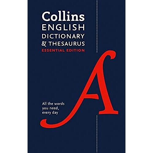 Collins English Dictionary And Thesaurus Essential Edition