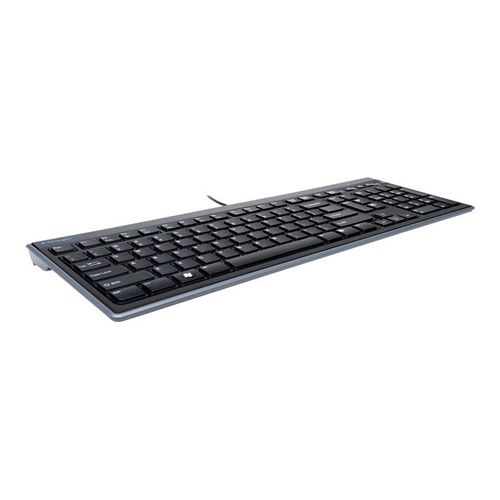 Kensington SlimType - Clavier - USB - Français - noir