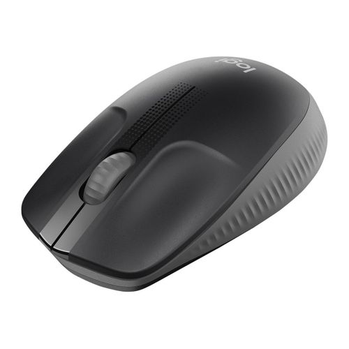 Logitech M190 - Souris - optique - 3 boutons - sans fil - récepteur sans fil USB - Charbon