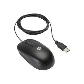 HP - Souris - droitiers et gauchers - laser - 3 boutons - filaire - USB