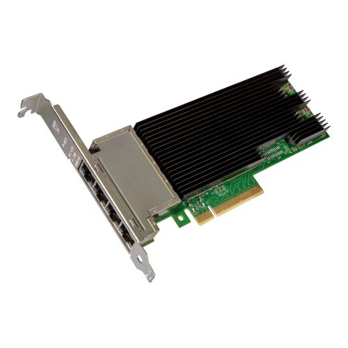 Intel Ethernet Converged Network Adapter X710-T4 - Adaptateur réseau - PCIe 3.0 x8 profil bas - 10Gb Ethernet x 4
