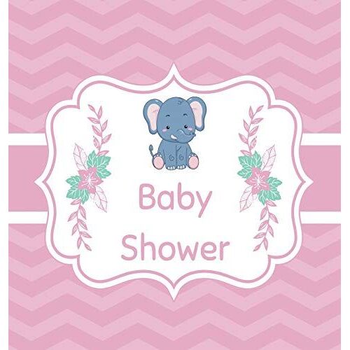 Pink Baby Shower Guest Book (Hardcover)