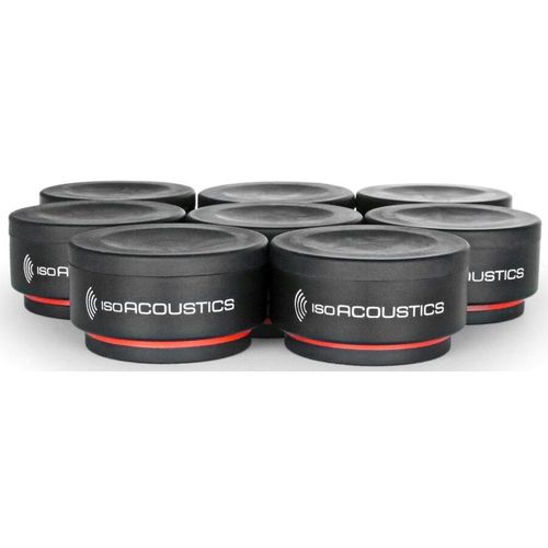 IsoAcoustics ISO-PUCK MINI supports isolants pour enceinte de monitoring (lot de 8)