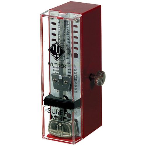 Wittner 884051 Taktell Super-Mini Métronome Rouge Rubis