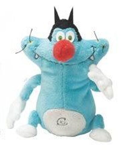 Oggy Et Les Cafards - Peluche Oggy 15 Cm