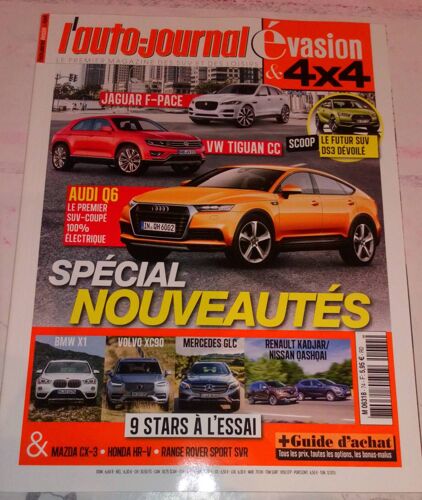 L'auto Journal Évasion Et 4x4 N°74