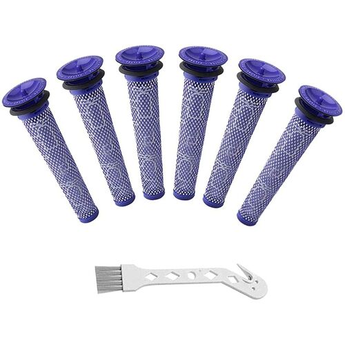 Pré filtres HEPA lavables de remplacement, avec brosse de remplacement, pour aspirateur Animal Dyson V6 V7 V8 DC58 DC59 DC61 May06103698
