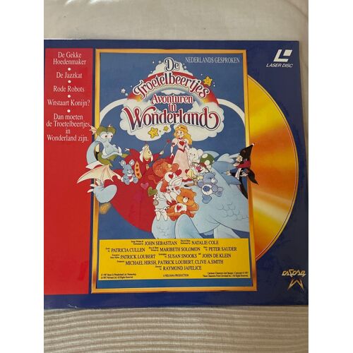 Laser Disk En Néerlandais « De Troetelbeertjes - Avonturen In Wonderland ». Néerlandais Gesproken