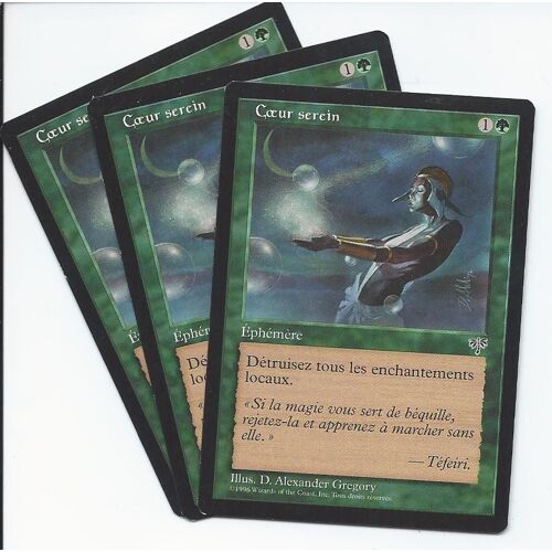 Coeur Serein - Les 3 Cartes Mirage 1996 Vf