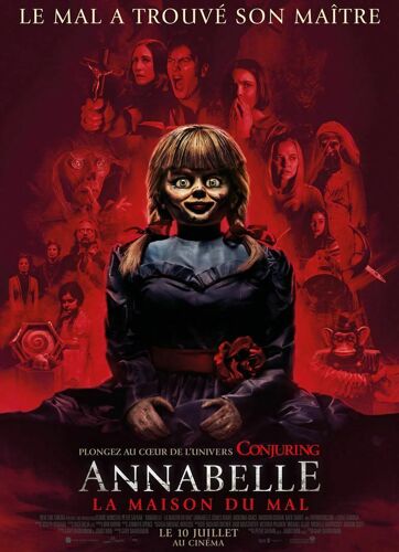 Annabelle - La Maison Du Mal (Annabelle Comes Home) - Véritable Affiche De Cinéma Roulée - Format 40x60 Cm - De Gary Dauberman Avec Mckenna Grace, Madison Iseman - 2019
