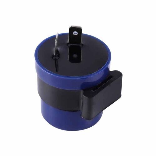 Relais Électrique Pour Motos, Clignotant, Indicateur Led, 2 Broches, 12v