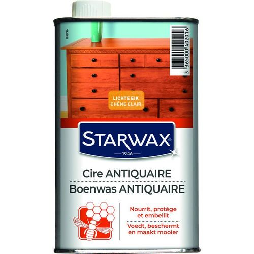 CIRE ANTIQUAIRE PÂTE TON CHÊNE CLAIR 500ML -