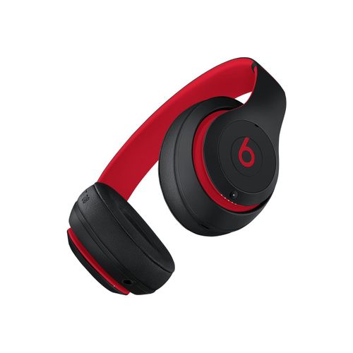 Beats Studio3 Wireless - The Beats Decade Collection - écouteurs avec micro - circum-aural - Bluetooth - sans fil - Suppresseur de bruit actif - isolation acoustique - rouge, noir provoquant