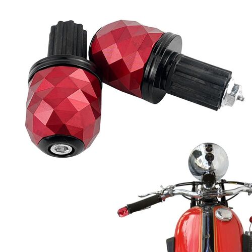 Barre De Poignée De Moto Fin Guidon Poignées Bouchon Moto Poignées Moto Accessoires Moto Poignées Vélo Accessoires