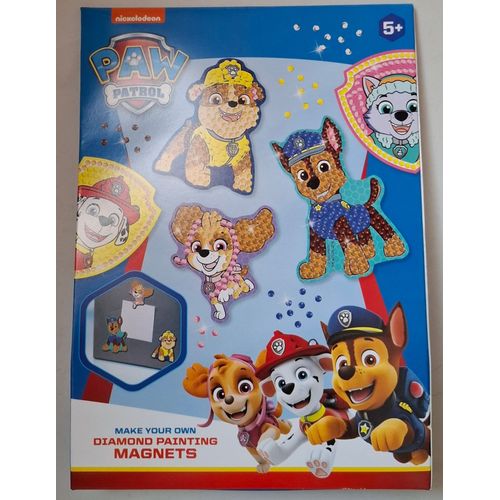 Pat Patrouille - Fabrication Magnets Décoré Diamond Painting