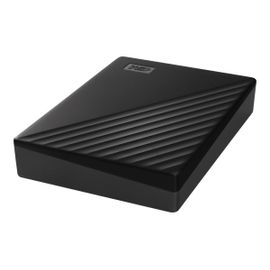 WD My Passport WDBPKJ0040BBK - Disque dur - chiffré - 4 To - externe (portable) - USB 3.2 Gen 1 - AES 256 bits - noir