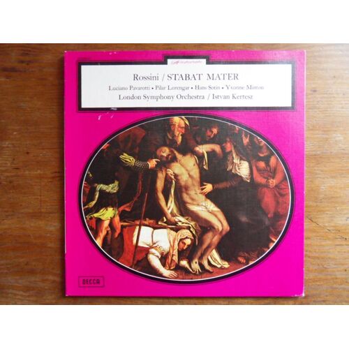 Stabat Mater / Pavarotti, Lorengar, Sotin, Minton / London Symphony Orchestra; Istvan Kertesz