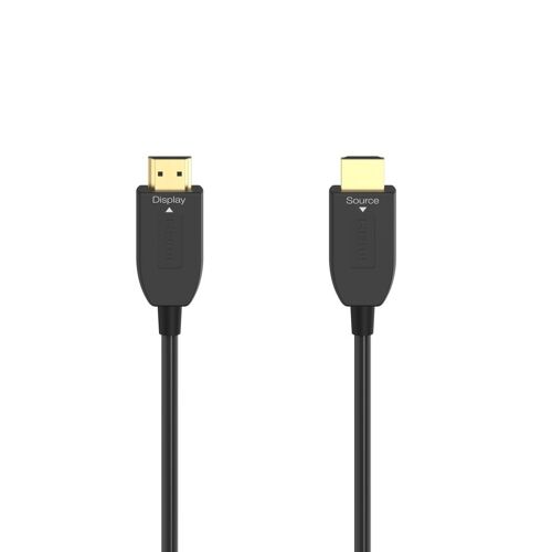 Câble HDMI? optique actif, fiche mâle - mâle, 8K, doré, 3 m