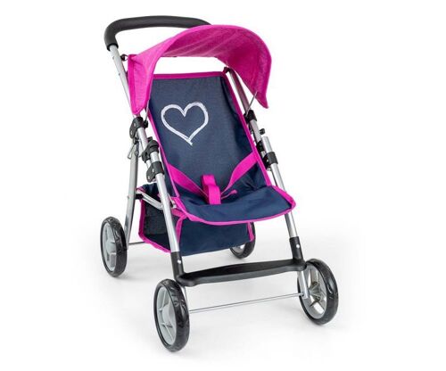 Poussette poupée Milly Mally Natalie Prestige Marine