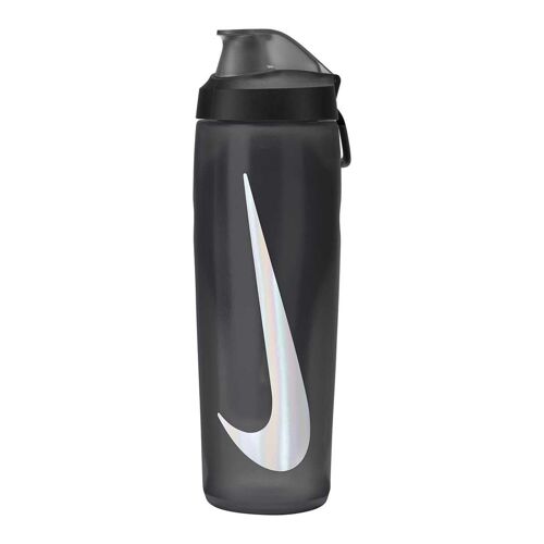 Bidon D Hydratation Nike Nike Refuel Bottle Locking Lid 24 O Gris Anthracite Foncé Unique