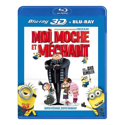 Moi, Moche Et Méchant - Blu-Ray 3d + Blu-Ray 2d