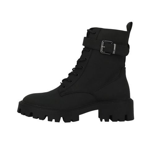 Chaussures Montantes Only Shoes Onlbettys8 Pu Lace Up Boot Noir