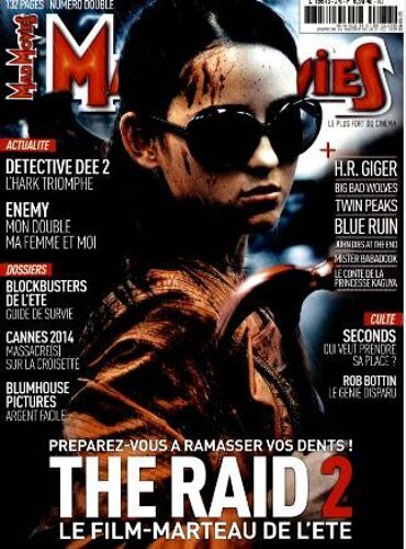 Mad Movies N° 276 _ The Raid 2 : Gareth Evans / Detective Dee 2 / Enemy / Dossiers : Blockbusters De L'été ; Cannes 2014 ; Blumhouse Pictures / Culte : Seconds ; Rob Bottin _ Juillet / Août 2014