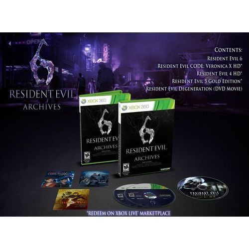 Resident Evil 6 Archives - Xbox 360